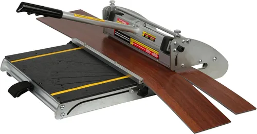 Vista 13 de CUTTEREX Heavy Duty 13" profesional cortador de piso de vinilo, pisos multicapa, parquet, paneles de pared de fibrocemento, base cóncava de goma