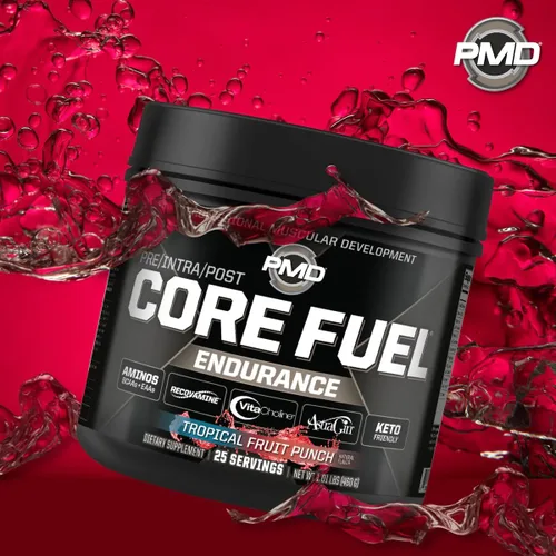 Vista 5 de PMD Sports Core Fuel Resistance, Performance & Recovery - BCAAs, EAA, betalanina, betaína anhidra, glutamina, electrolitos - crecimiento muscular