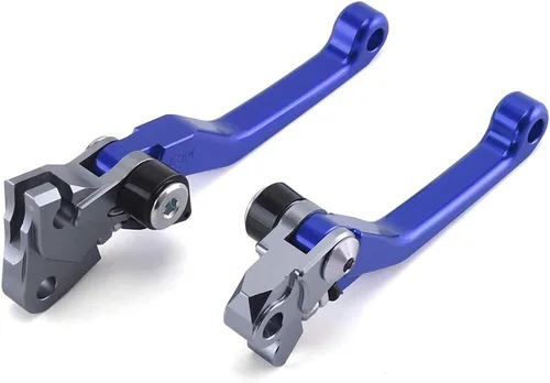 Vista 22 de Palancas de freno de embrague plegables para motocicleta CNC Billet Pivot para CRF250R CRF450R 07-19 CRF450RX 17-19 CRF250RX 2019 CRF 250R 450R Negro