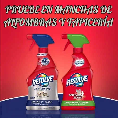 Vista 7 de Resolve Solución limpiadora de vapor para alfombras, botella de 22 onzas líquidas, 2 concentrados (paquete de 1)