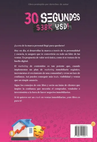 Vista 2 de 30 segundos $38K USD! Crece tu negocio inmobiliario con redes sociales (Spanish Edition)
