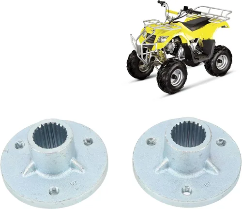 Vista 9 de KIMISS Kit de cubo de rueda trasera de 3 pernos para ATV Go Kart, se adapta a neumáticos de 5 pulgadas, compatible con izquierdo y derecho, cubo