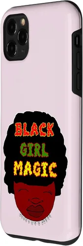 Vista 2 de Funda mágica para iPhone 11 Pro Max Black Girl