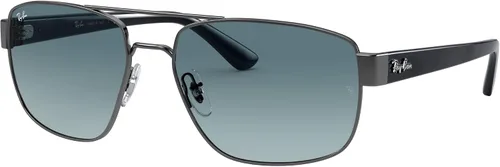 Vista 9 de Ray-Ban RB3663 Gafas de sol rectangulares de metal
