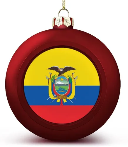 Vista 6 de Adornos de bola de Finlandia, bandera de las naciones, adorno de bola de Navidad, bandera de Finlandia, adornos de plástico para árbol de Navidad