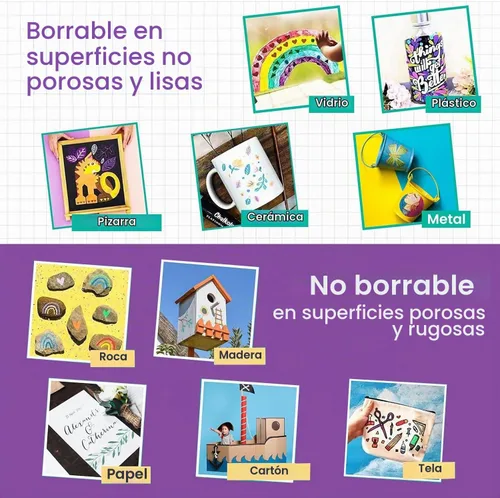 Vista 8 de Chalkola 20 marcadores de tiza líquida para pizarra, pizarra, ventana 20 colores 0.236 in