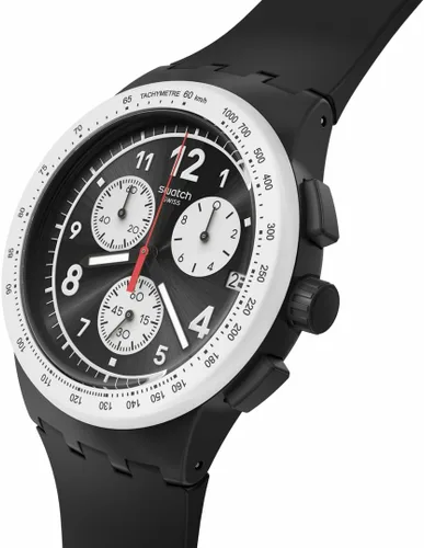 Vista 3 de Swatch Nada básico sobre el negro, Negro -, Colección Holiday