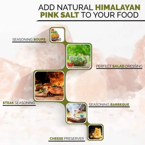 Vista 8 de Himalayan Chef Molinillos de repuesto de sal rosa del Himalaya, grano grueso, 12 libras (12 bolsas de 1 libra)