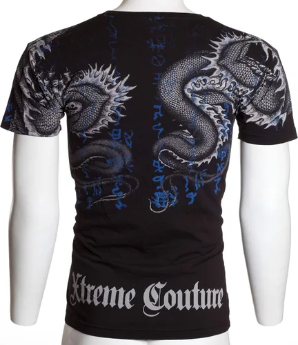 Vista 5 de Xtreme Couture by Affliction Camiseta Hombre Double UP Negro