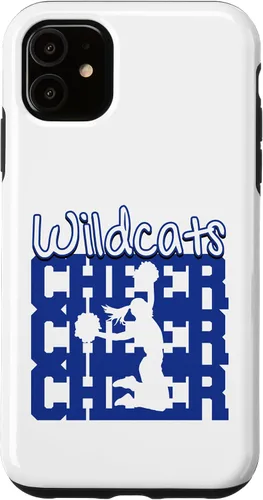 Vista 8 de Wildcats Cheer Back to School Cheerleading Spirit B Case for iPhone 16
