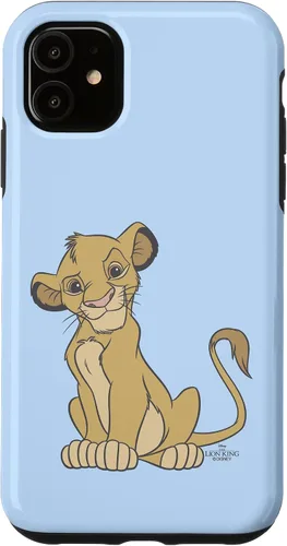 Vista 5 de Funda para iPhone 15 Disney The Lion King Simba Retrato