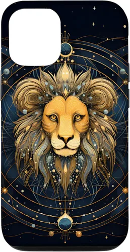 Vista 28 de Leo Zodiac Sign Lion Horoscope Constellation Case for iPhone 17