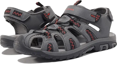 Vista 6 de CAMEL CROWN Mens Waterproof Hiking Sandals Closed Toe Water Sandals Anti-Slip Adjustable Athletic Sport Sandals for Summer Beach Outdoor Boat Fishing
