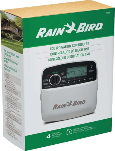 Vista 2 de Rain Bird TRU4I Controlador/temporizador de riego interior basado en programas, listo para WiFi, 4 zonas/estación