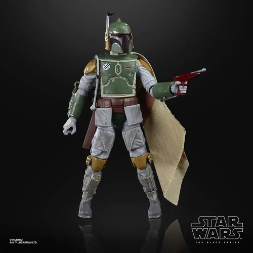 Vista 3 de STAR WARS The Black Series Boba Fett - Figura coleccionable de 6 pulgadas, The Empire Strikes Back, 40 aniversario, para niños a partir de 4 años