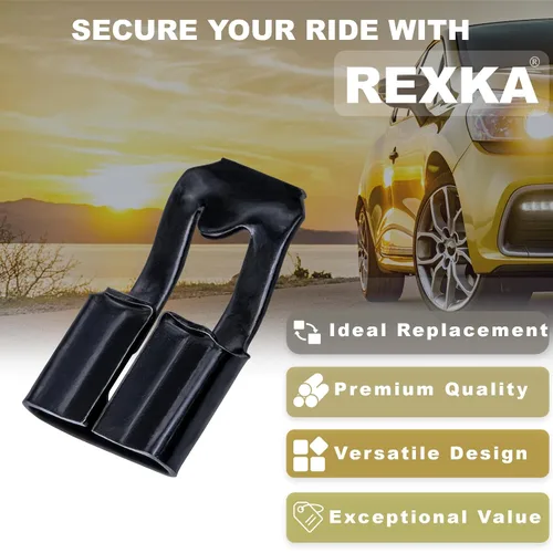Vista 4 de Rexka Clip de barra de bloqueo de puerta para Chevrolet Camaro Corvette Impala Chevy Truck GMC Truck Pontiac Buick GM 4234830 12337868