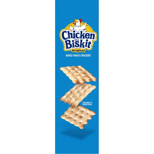 Vista 15 de Chicken in a Biskit Galletas horneadas originales, aperitivos a granel, 6 cajas de 7.5 onzas
