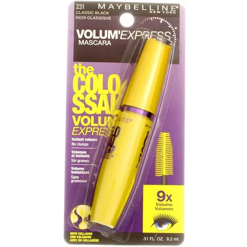 Vista 2 de Maybelline Volum' Express The Colossal Mascara - Classic Black - Paquete de 2