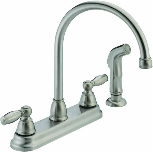 Vista 11 de Peerless Claymore P299575LF - Grifo para fregadero de cocina con pulverizador lateral, cromado