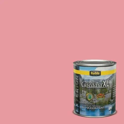 Vista 22 de Rodda Paint CASCADIA ZERO - Pintura plana e imprimación para interiores en uno, cuarto de galón, rosa Mullen
