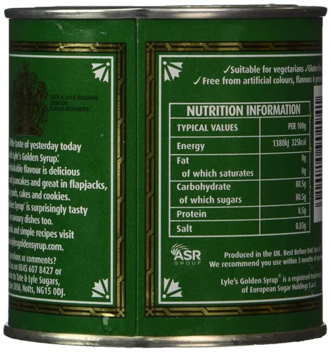 Vista 3 de Tate & Lyle Golden Jarabe - Caja de 12 recipientes de 16.01 oz