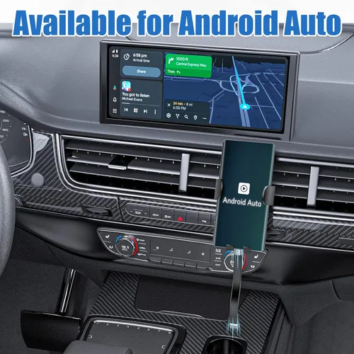 Vista 3 de Rixmie Cable corto USB-A a USB-C de 5.5 pulgadas, cable Android Auto para automóvil, carga rápida y sincronización de datos, ideal para automóvil