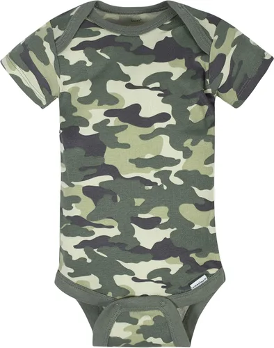 Vista 6 de Gerber - Mameluco de manga corta unisex para bebé, paquete de 8