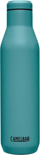 Vista 12 de CamelBak - Botella de acero inoxidable de 25 onzas, color azul nórdico Double-Wall Vacuum Insulated Stainless Steel, Easy Pour Wide Opening