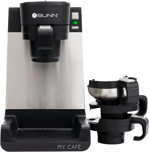 Vista 3 de BUNN MCU My Cafe cafetera de una sola taza multiuso para el hogar (Negro/SST)