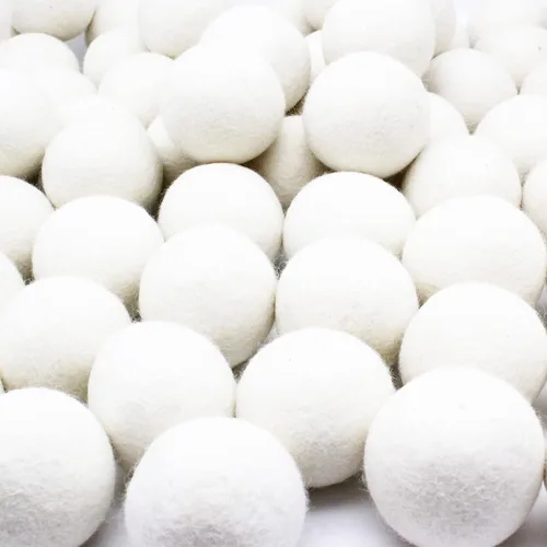 Vista 5 de Wooland Wholesale Bulk Laundry XL Premium - Pelotas secadoras de lana 100% de lana orgánica de Nueva Zelanda Suavizante de tela natural para pieles