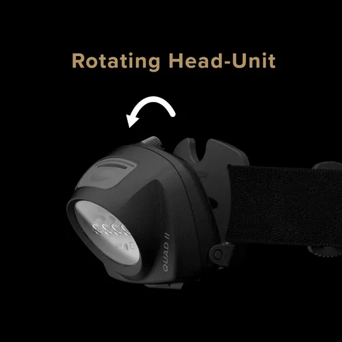 Vista 6 de Princeton Tec Faro LED Quad II (78 lúmenes, negro), talla única