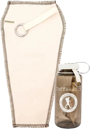 Vista 12 de CoffeeSock filtro para café de infusión fría, filtros de café reutilizables de algodón orgánico certificados según las Normas textiles orgánicas