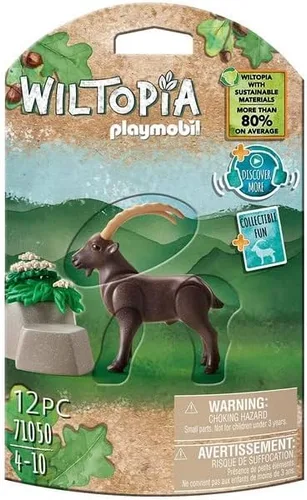 Vista 4 de Playmobil Wiltopia Ibex - Figura de animal