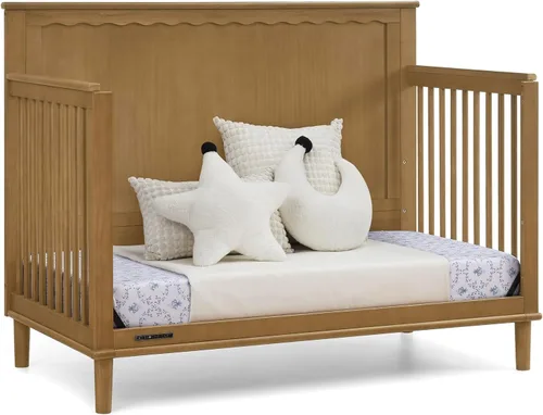 Vista 10 de Delta Children Penelope - Cuna convertible 6 en 1, certificado Greenguard Gold, bellota Acorn