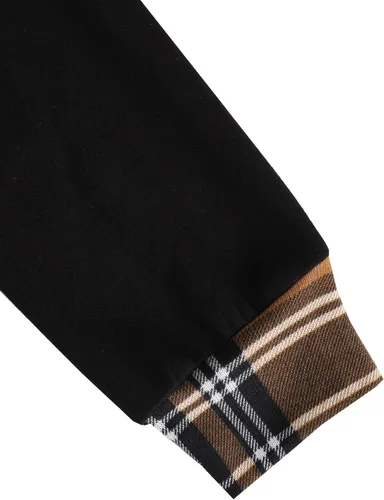 Vista 4 de VALOLIA Sudadera casual de manga larga con cremallera y solapa para mujer, túnica a la moda