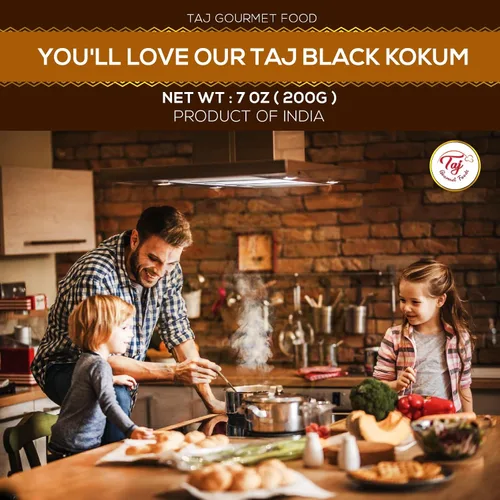 Vista 7 de TAJ Premium Indian Black Kokum (Mangostán Silvestre), (seco, 7 oz (nuevo))
