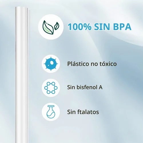 Vista 3 de 6 popotes de repuesto con 2 cepillos de limpieza para termo de hierro