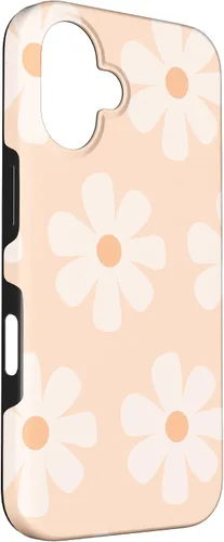 Vista 3 de Orange Floral Aesthetics Daisy Flower Daisies Pattern Case for iPhone 16