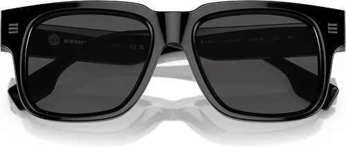 Vista 5 de BURBERRY Gafas de sol BE 4394 300187 Hayden Negro Gris Oscuro, Hayden Negro Gris Oscuro