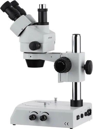 Vista 2 de AmScope Microscopio estéreo profesional del zoom del trinocular de SM-2TX, WH10x