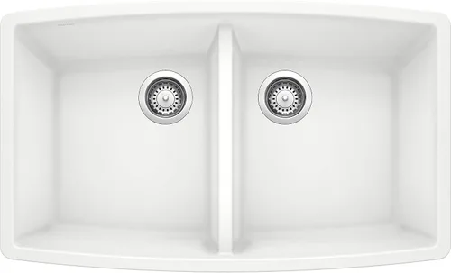 Vista 12 de Fregadero Blanco Performa Silgranit II Cascada., 440069