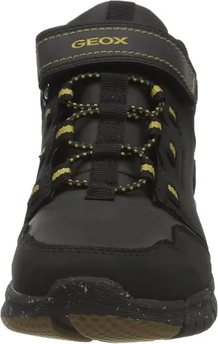 Vista 2 de Geox Botas Chukka para niño, Marrón, 10.5 Little Kid