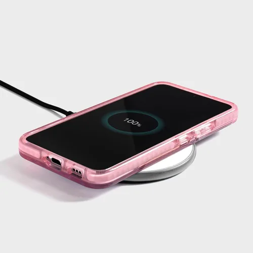 Vista 8 de CASETiFY Funda de impacto para Galaxy S22+ - Adhesivo Aries Moross, color negro transparente
