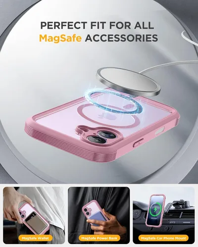Vista 224 de Miracase Serie de vidrio para iPhone 11 de 6.1 pulgadas, funda protectora de cuerpo completo resistente mejorada con protector de pantalla de vidrio