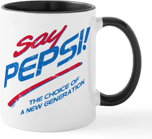 Vista 33 de CafePress Catch That Pepsi Spirit - Taza de café de cerámica (11.0 fl oz)
