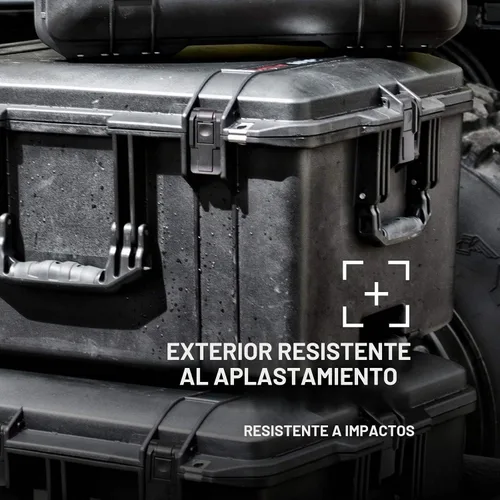 Vista 7 de Pelican Funda Air 1607 con espuma - Negro