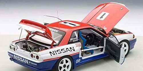 Vista 2 de Nissan Skyline GT-R (R32) Australia Bathurst ganador 1991 Richards/skaife # 1 1/18 by AUTOart 89180
