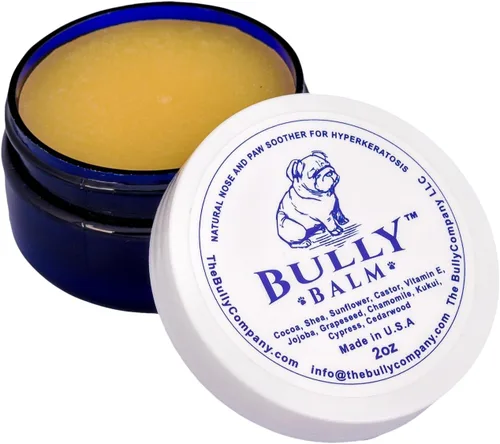 Vista 2 de Bully Balm - Chupete de hocico de pata de perro, ayuda a curar la nariz y las patas secas y agrietadas, fórmula original de curación natural