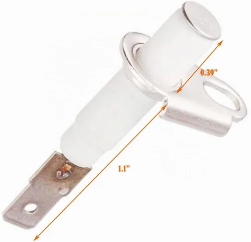 Vista 2 de 74009336 Rango de horno, quemador de electrodos, encendedor de chispa, repuesto para WP74009336 AP6011124 PS11744318 WP74009336VP, repuesto