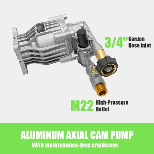Vista 5 de Lavadora a presión de gas de 4200 PSI, 4.0 Max GPM 212CC 7HP, lavadora de gas comercial, pistola de pulverización y varilla, juego de 5 boquillas
